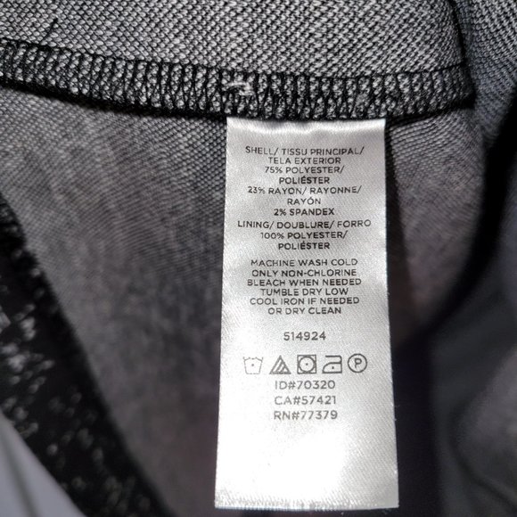 NWT Ann Taylor Heavy Knit Dress 14 Salt n Pepper - Picture 5 of 6